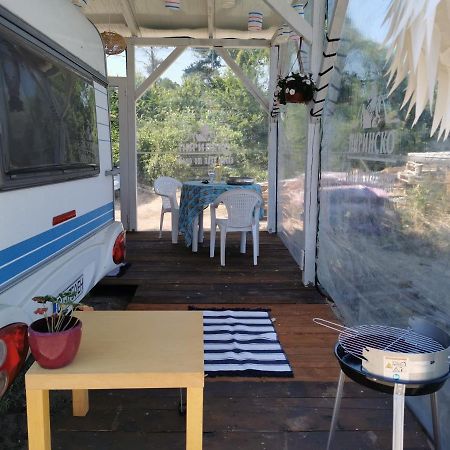 Sea Caravan/Camper On The Beach Kiten  Esterno foto
