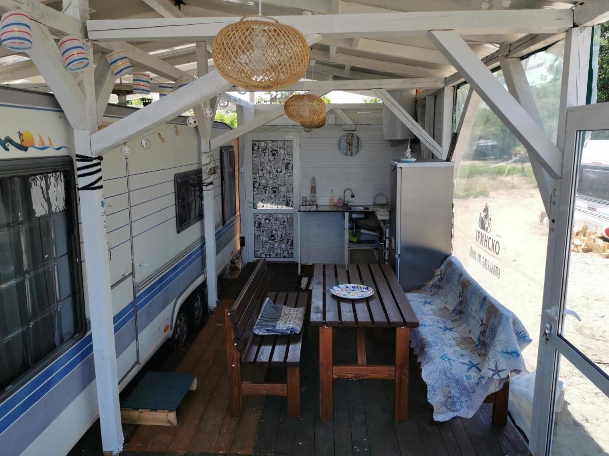 Sea Caravan/Camper On The Beach Kiten  Esterno foto