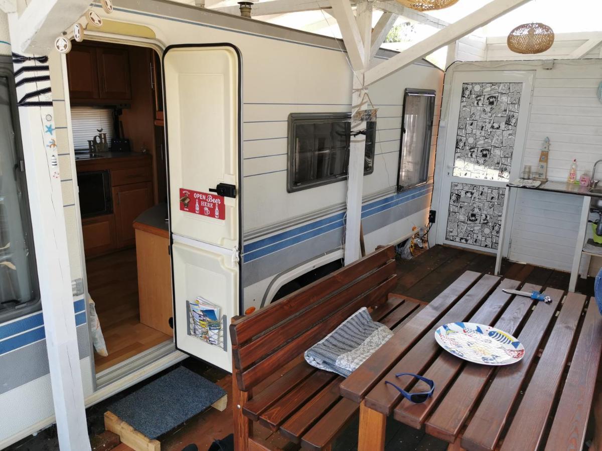 Sea Caravan/Camper On The Beach Kiten  Esterno foto