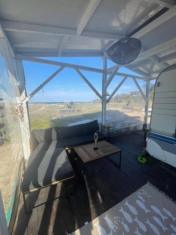 Sea Caravan/Camper On The Beach Kiten  Esterno foto